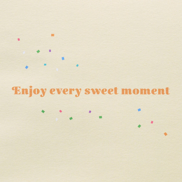 Flantastico "Sweet Moment" Spanish Birthday Card