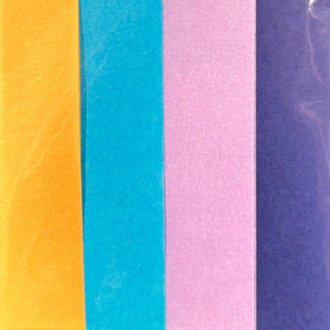 Gold, Purple & Blue Tissue Paper (Set of 12)