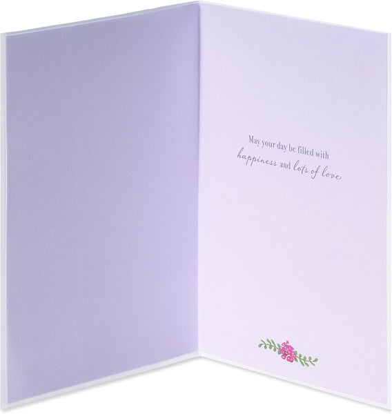 Watering Can With Flowers Mother's Day Card