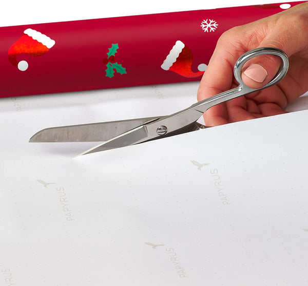 Santa Hats & Animals Christmas Roll Wrap (Set of 3)