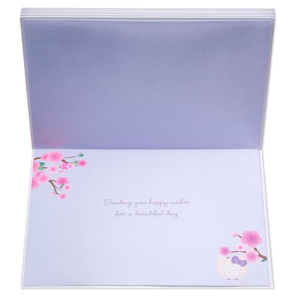 Hello Kitty Shadow Mother's Day Card
