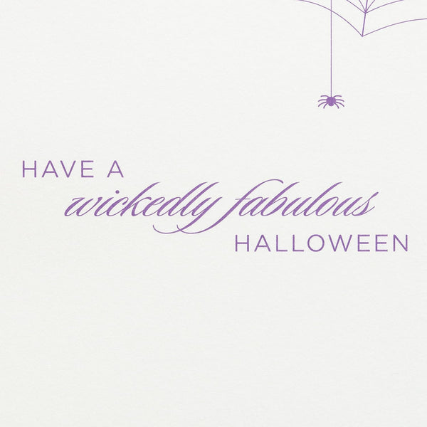 Fashion Witch Halloween Card