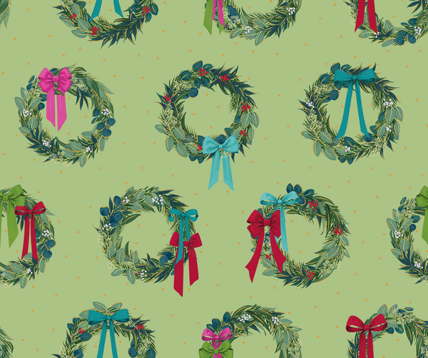 Elegant Wishes Christmas Roll Wrap