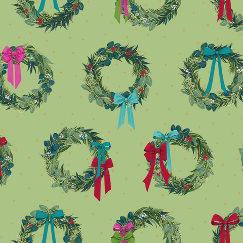 Elegant Wishes Christmas Roll Wrap