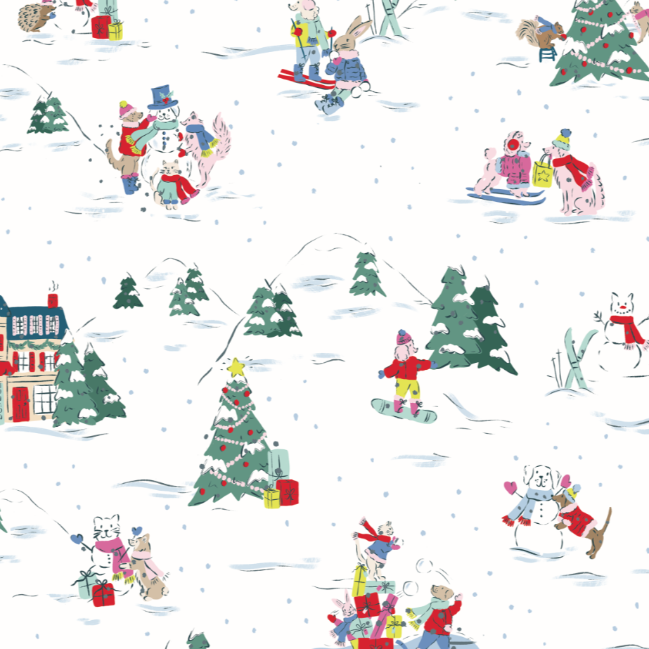 Snow Much Joy Christmas Roll Wrap