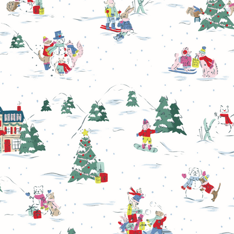 Snow Much Joy Christmas Roll Wrap