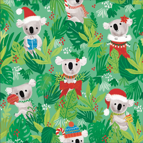Koalas Christmas Roll Wrap