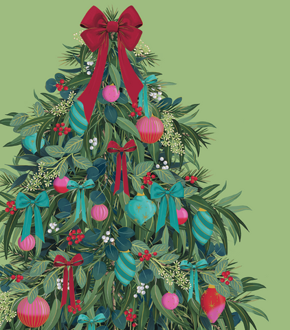 Elegant Wishes Christmas Jumbo Bag