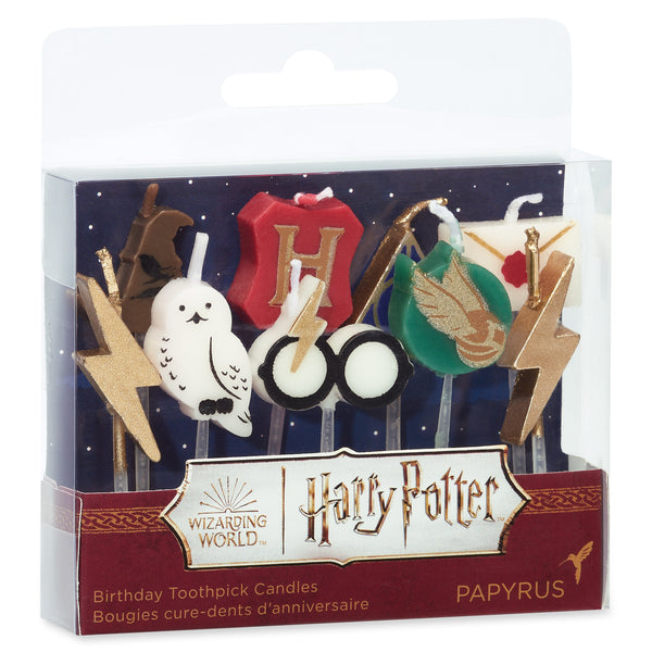 Harry Potter Icons Cake Birthday Candles (Set of 9)