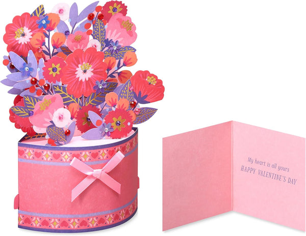 Pop-Up Bouquet Valentine's Day Card