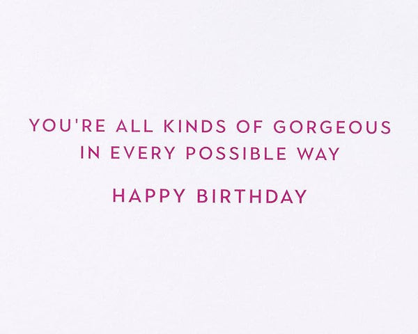 Illustrated High Heel Shoes Birthday Card