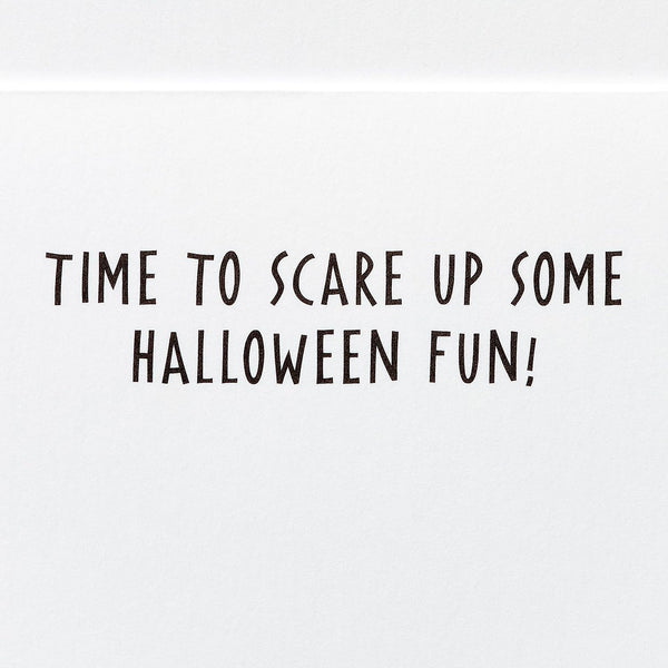 Wearable Boo Ghost Glasses Halloween Card