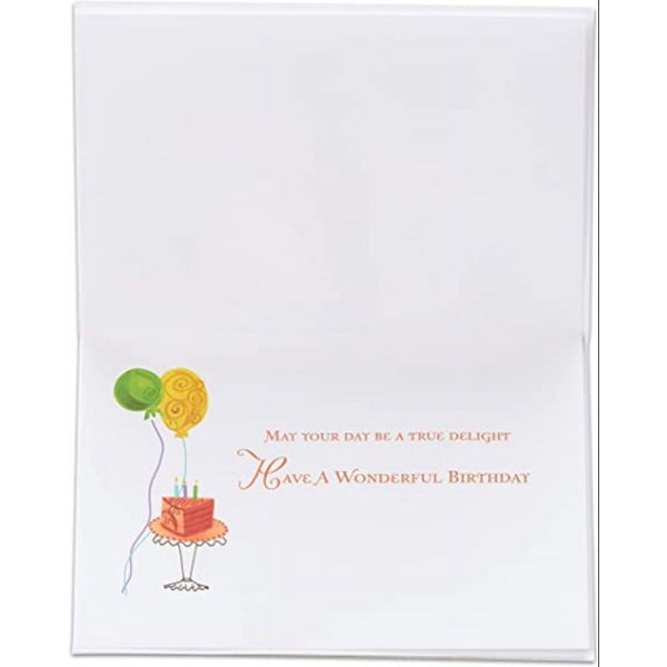 Illustrated Colorful Cakes Birthday Card