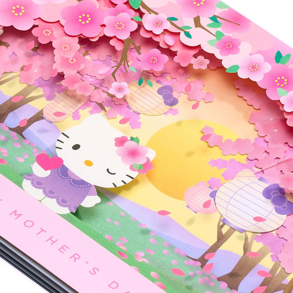 Hello Kitty Shadow Mother's Day Card