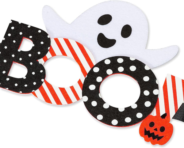Wearable Boo Ghost Glasses Halloween Card