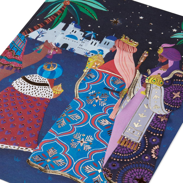 Traditional Wise Men Religious Christmas Boxed Cards (Set of 12)