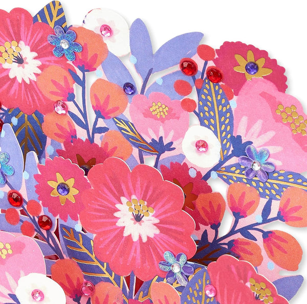 Pop-Up Bouquet Valentine's Day Card