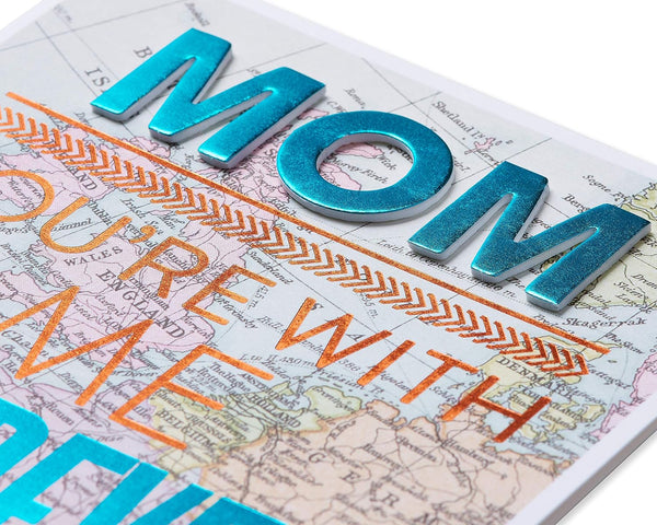 Map Mother's Day Card (For Mom)