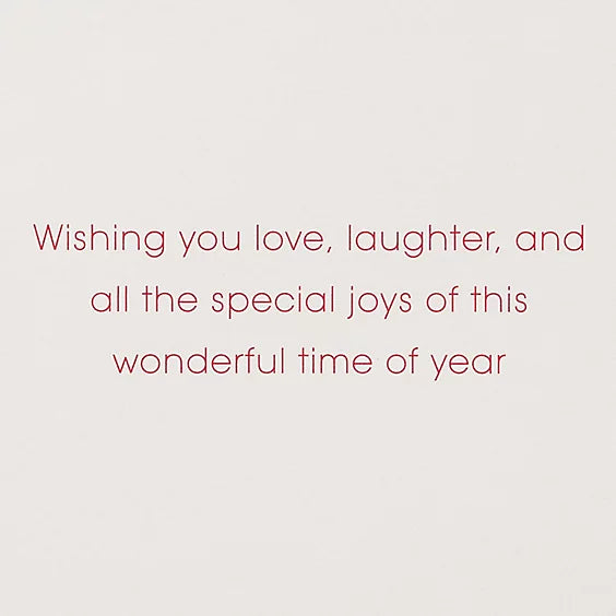 Handmade Floral Envelope Holiday Card