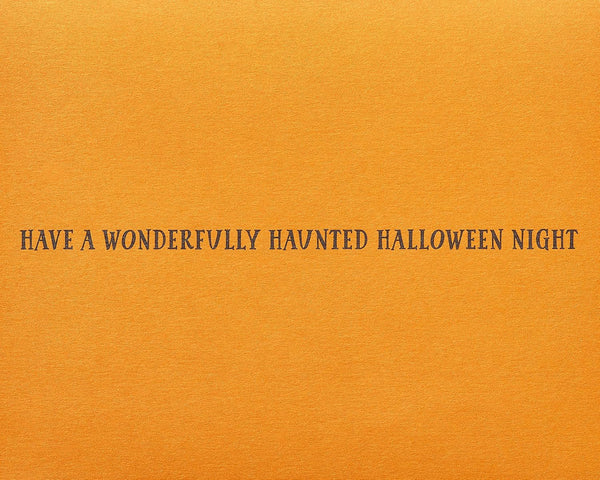 Lenticular Haunted House Halloween Card