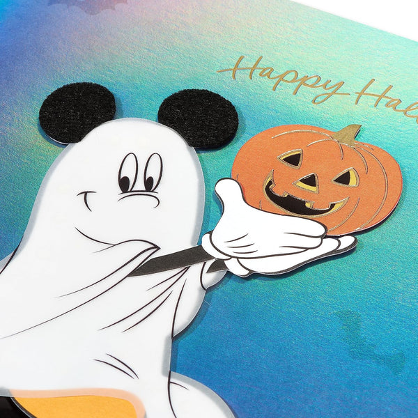 Ghost Mickey Halloween Card