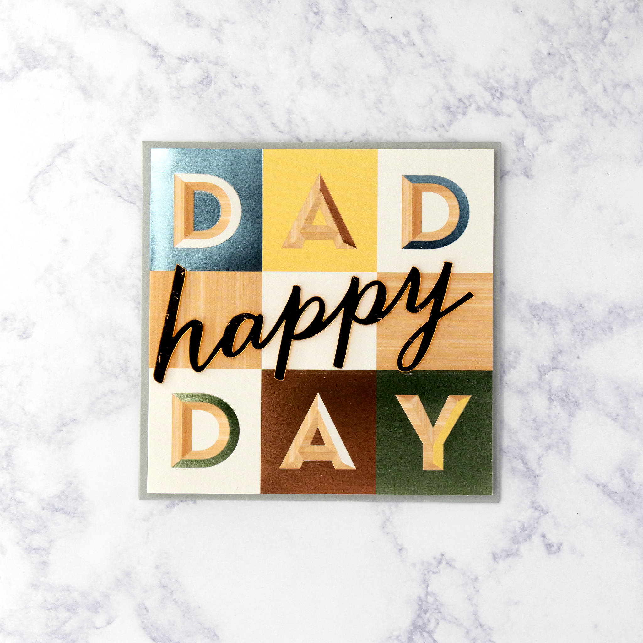 Acrylic Father's Day Card