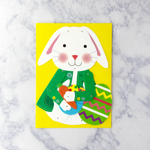 Articulated Bunny Easter Card