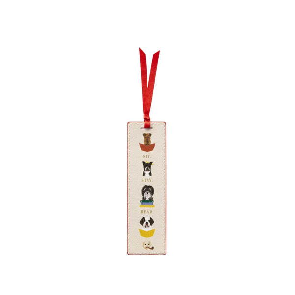 Illustrated Studious Dogs Bookmark