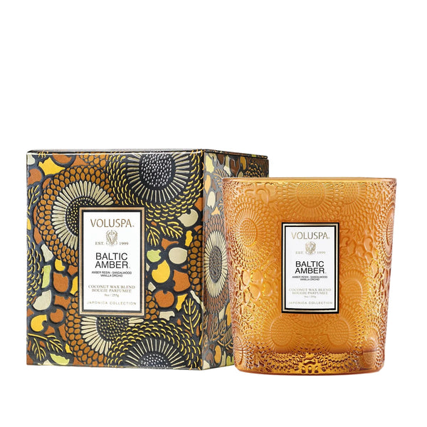 Baltic Amber Coconut Wax Classic Candle