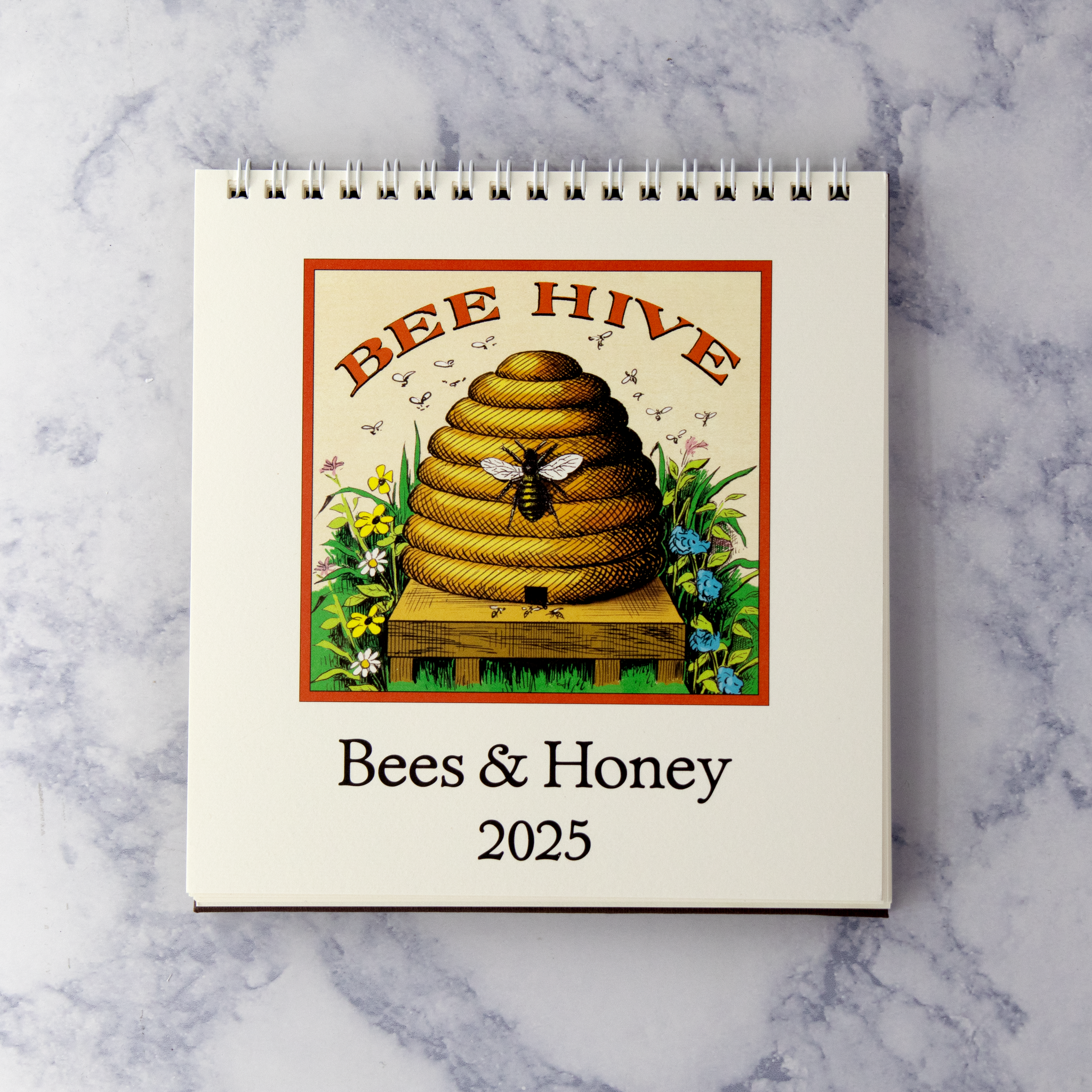 Bees & Honey 2025 Desk Calendar