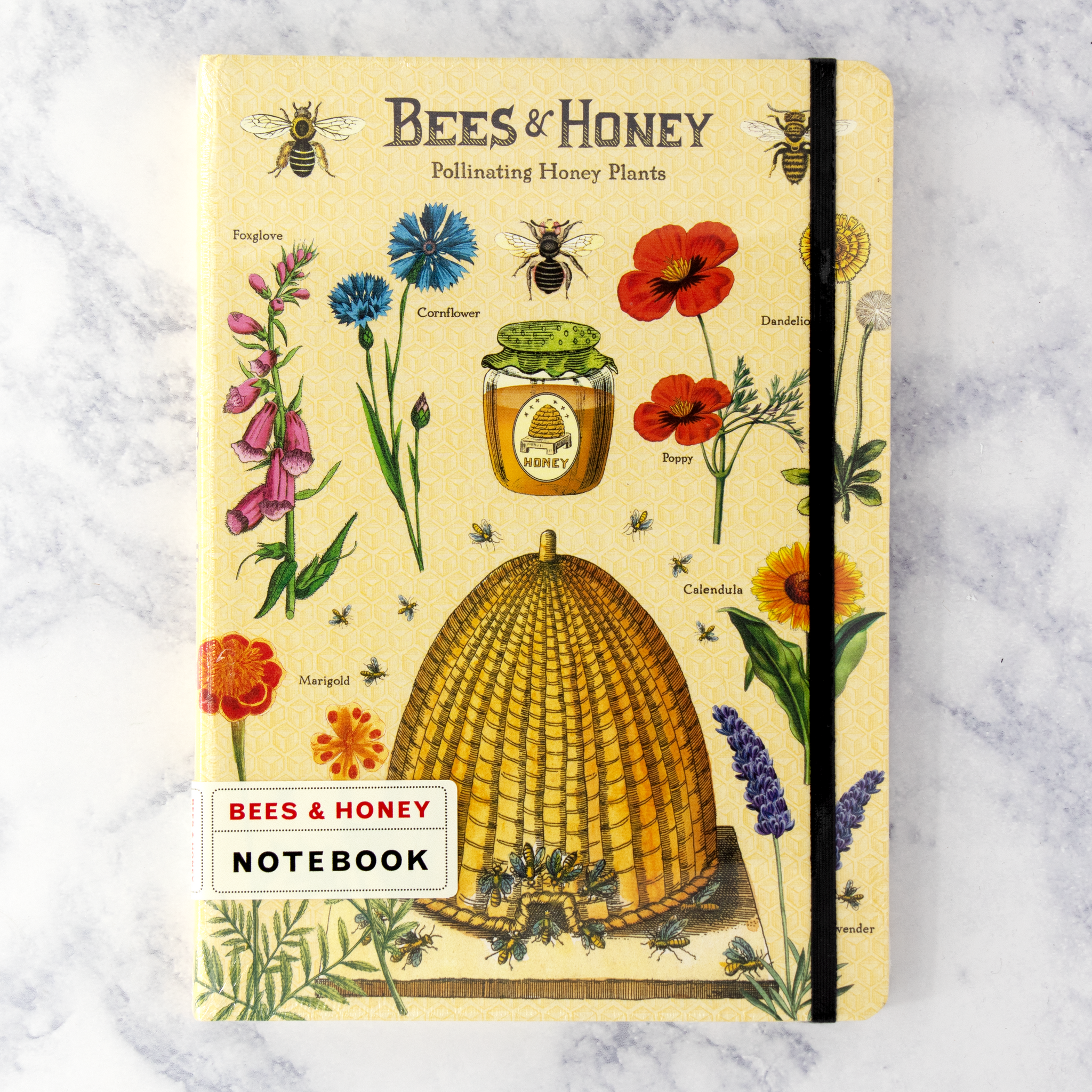 Bees & Honey Large Notebook