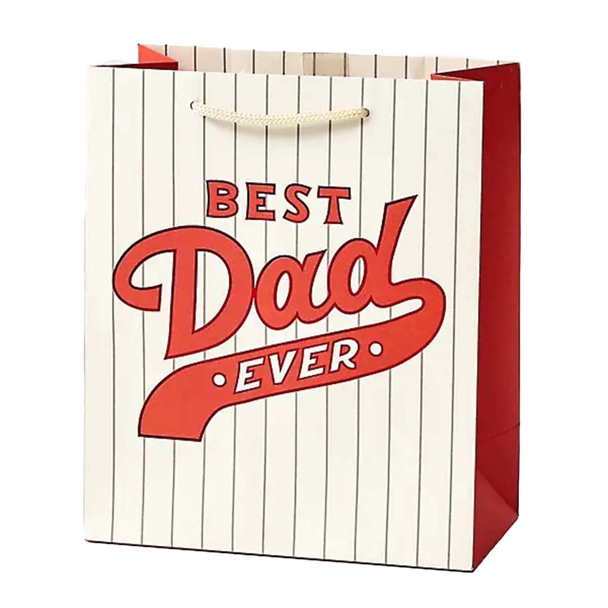Baseball "Best Dad Ever" Father's Day Medium Bag