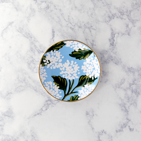 Blue Hydrangea Mother's Day Ring Dish