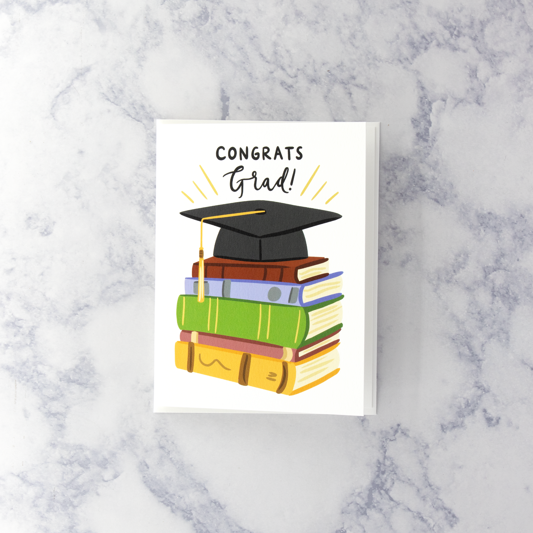 Books Graduation Card