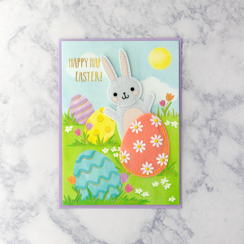 Bunny Finger Puppet Easter Card