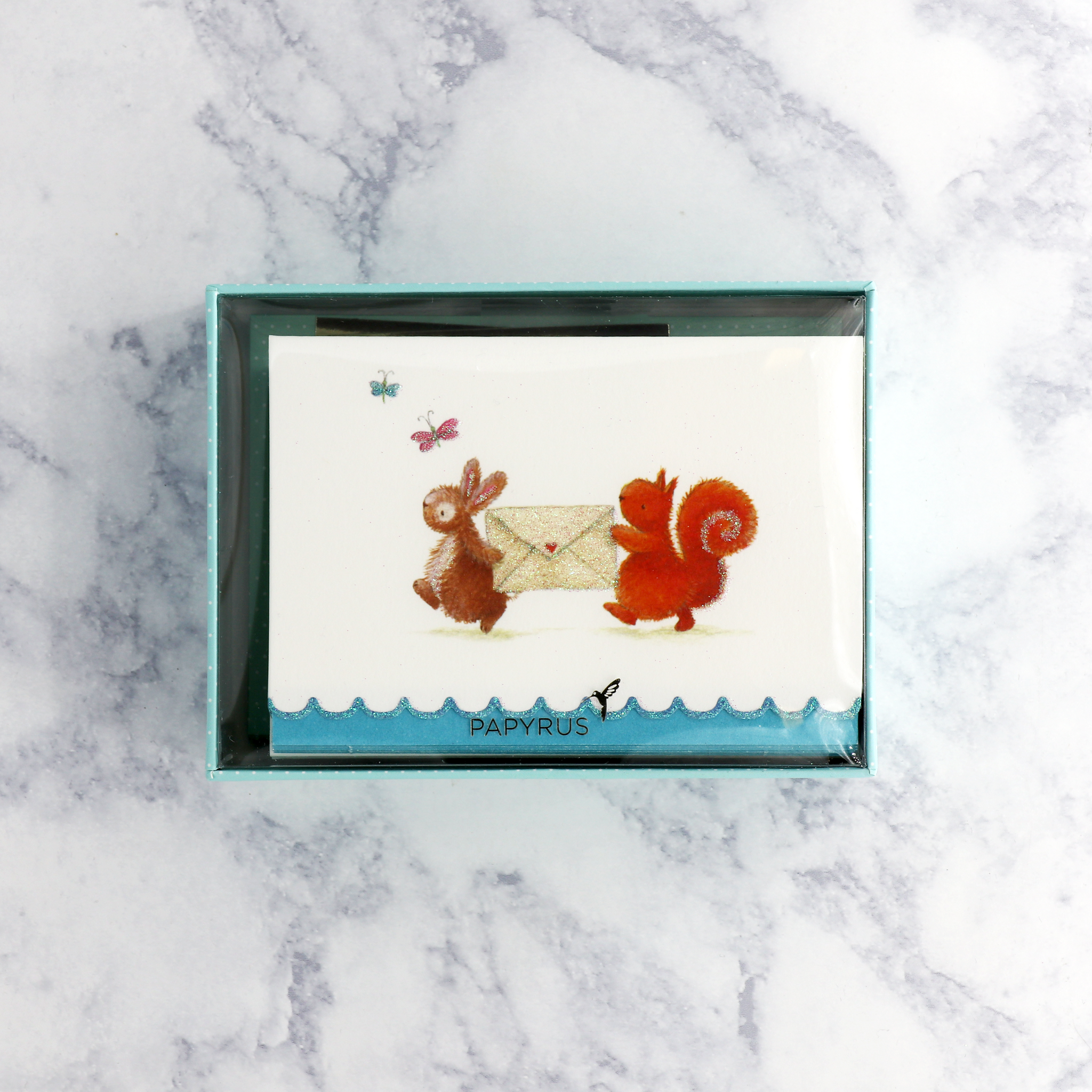 Bunny & Squirrel Boxed Notes (Set of 14)