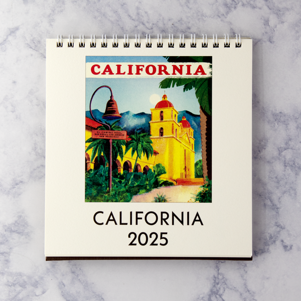 California 2025 Desk Calendar