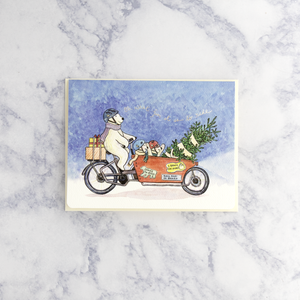 Cargo Bike Ride Holiday Card