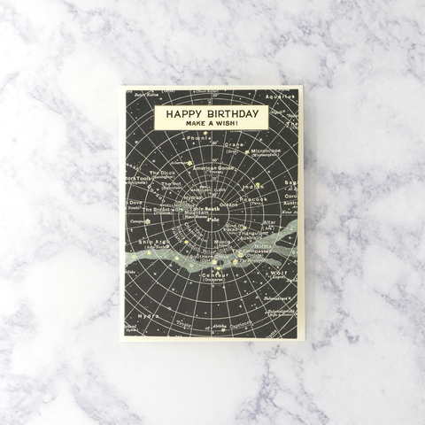 Celestial Birthday Card