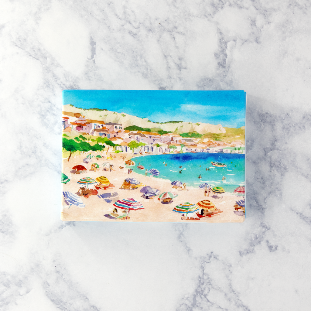Coastal Beach Scene Boxed Notes (Set of 14) – Bonsai Paper Co.
