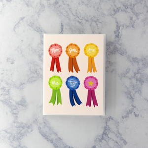 Colorful Ribbons Mother's Day Card