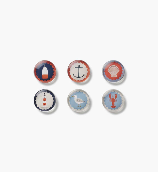 Seaside Magnets (Set of 6)