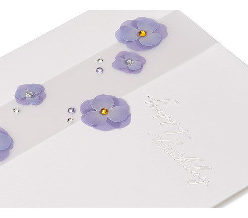 Floral Band Birthday Card