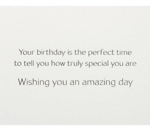 Floral Band Birthday Card