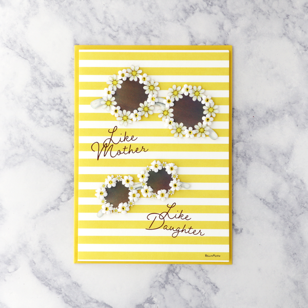 Daisy Sunglasses Mother's Day Card (Mom)