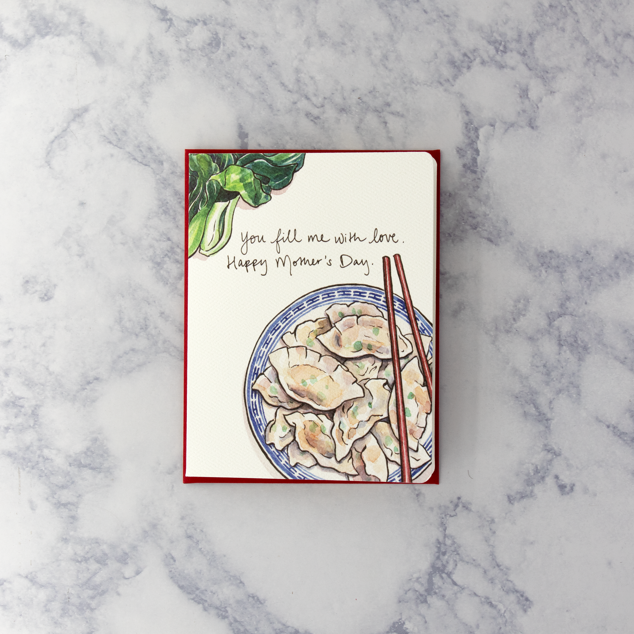 Dumpling Love Mother's Day Card