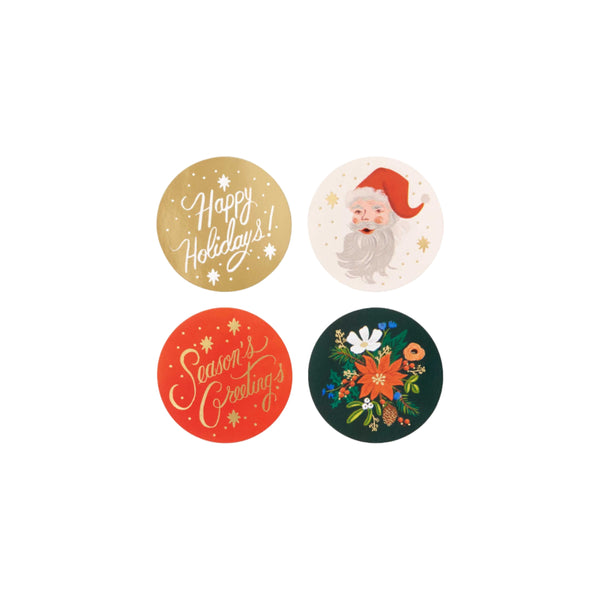 Assorted Holiday Envelope Seals (Set of 250)