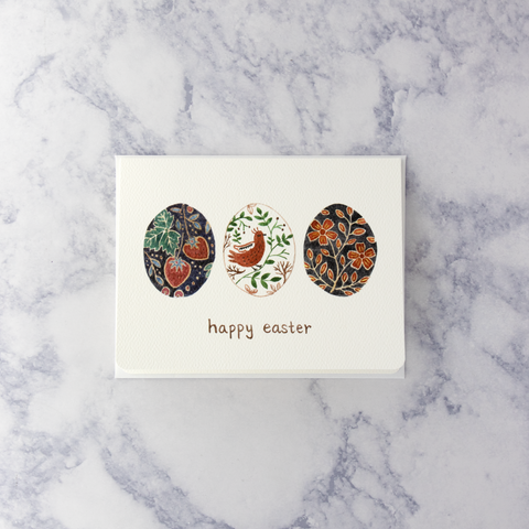 Eggs Easter Card