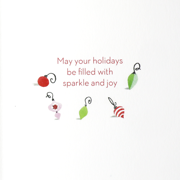 Fashion Gal With Tree Christmas Card