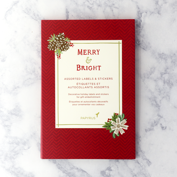 Festive Season Christmas Sticker Label Book (Set of 192)